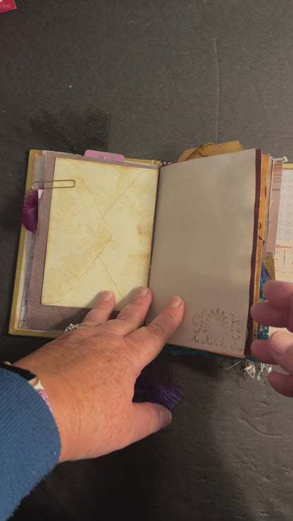 Fortune Card mini junk journal